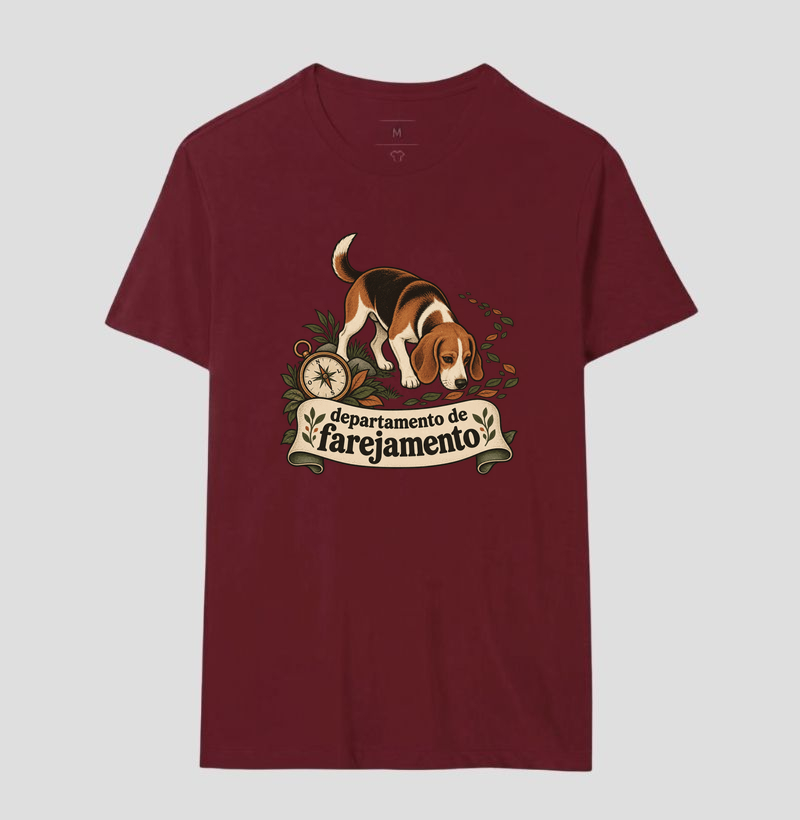 Camiseta Cão Farejador "departamento de farejamento" | Pelo & Pano - Imagem 18