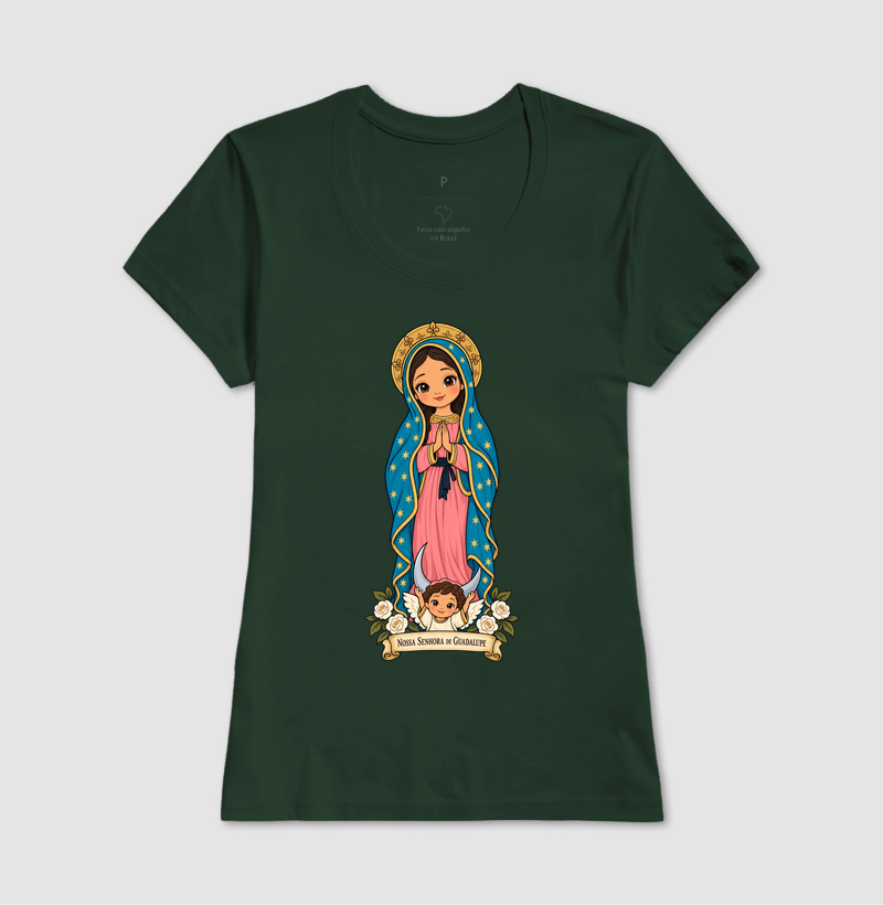 Nossa Senhora de Guadalupe estilo chibi - Imagem 11