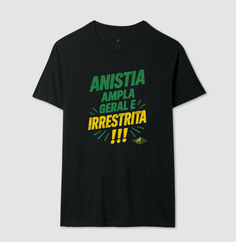 Camiseta Anistia Ampla, Geral e Irrestrita | Manifesto - Imagem 3