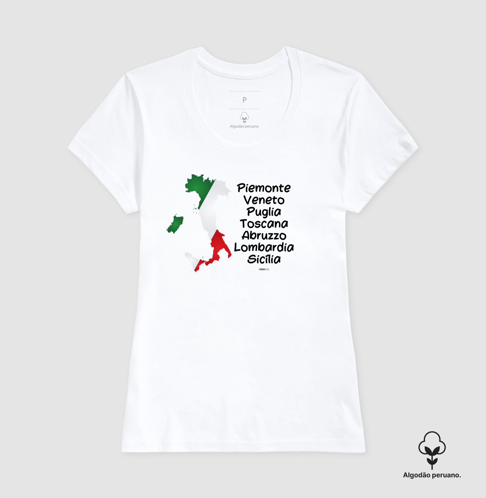 Camiseta Vinho - Regiões da Itália - Imagem 3