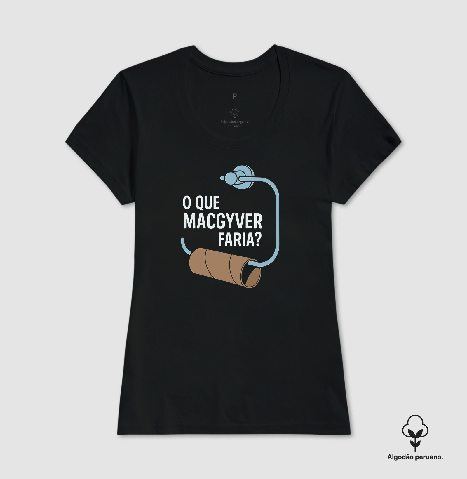Camiseta Algodão Peruano Plano de Emergência - Imagem 3