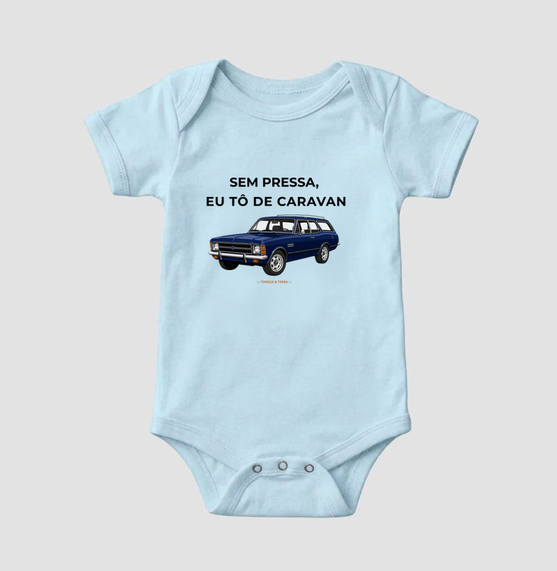 Sem pressa, eu tô de Caravan - Azul escuro 1 - Imagem 4