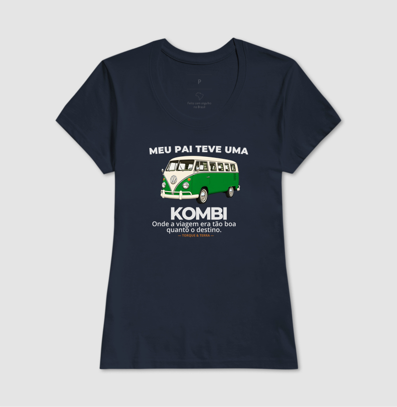 Meu pai teve uma - KOMBI - verde com off-white - Imagem 7