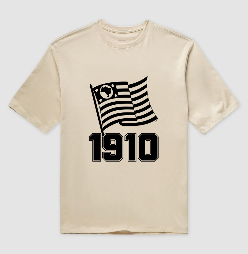 Camiseta Oversized - Bandeira Paulista 1910