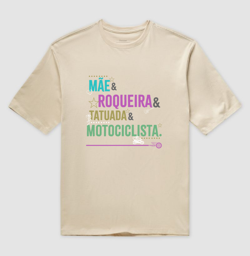 Mãe, Roqueira, Tatuada, Motociclista - Color - Imagem 3