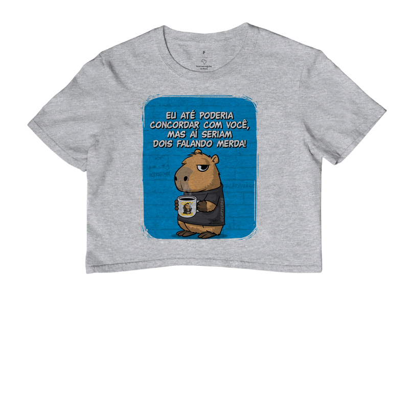 Camiseta Capivara Falando Merda - Imagem 6