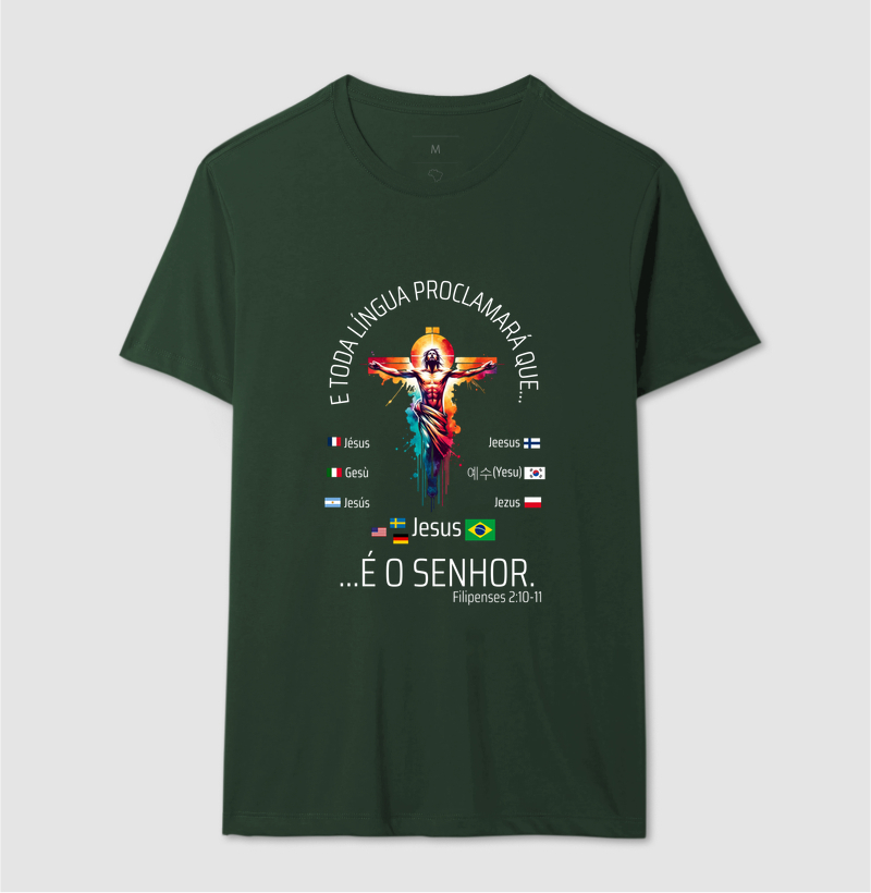 E toda língua proclamará - letra branca - bandeiras - Imagem 6