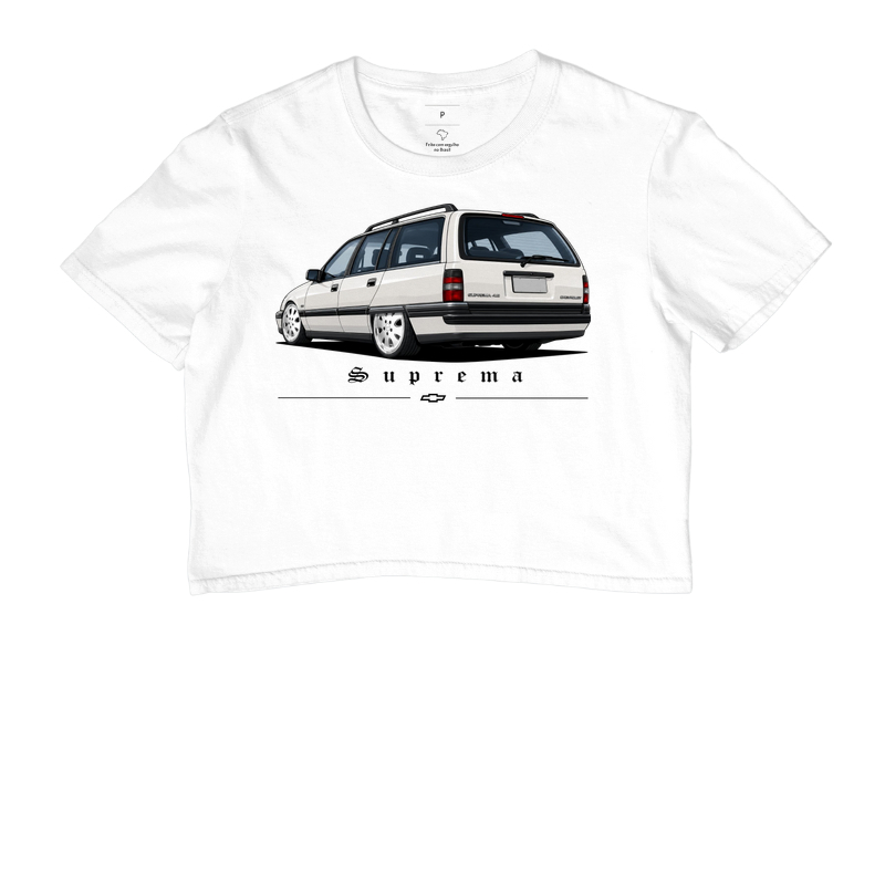 Camiseta cropped feminina Ômega Suprema - Imagem 6