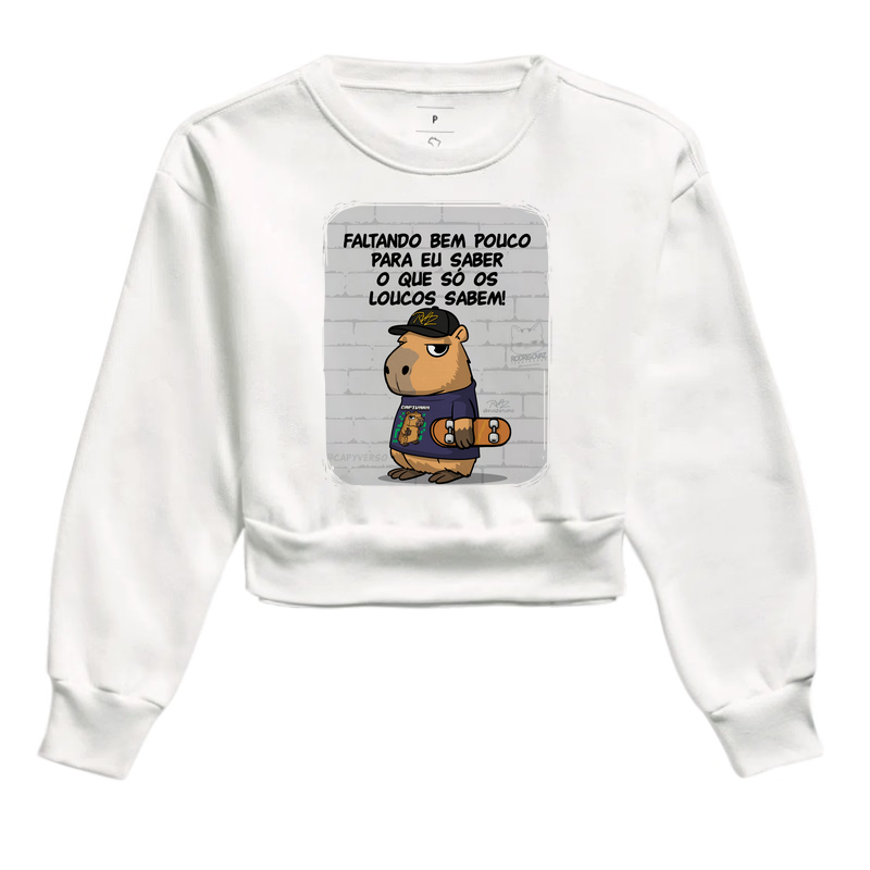Camiseta Capivara só os loucos - Imagem 3