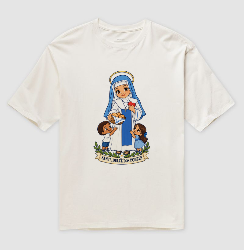 Santa Dulce dos Pobres estilo chibi - Imagem 4