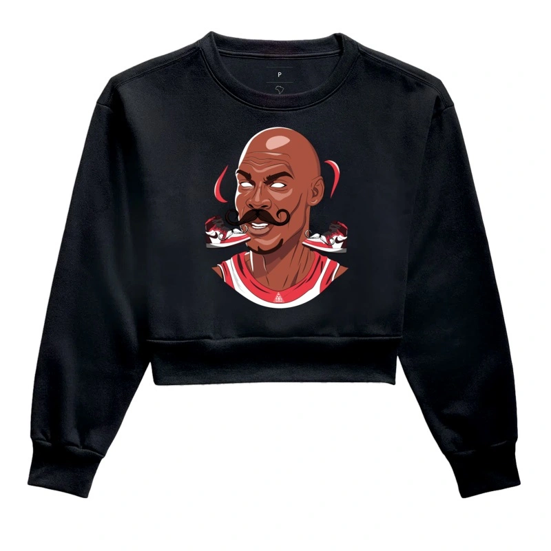 Cropped Mustache Jordan