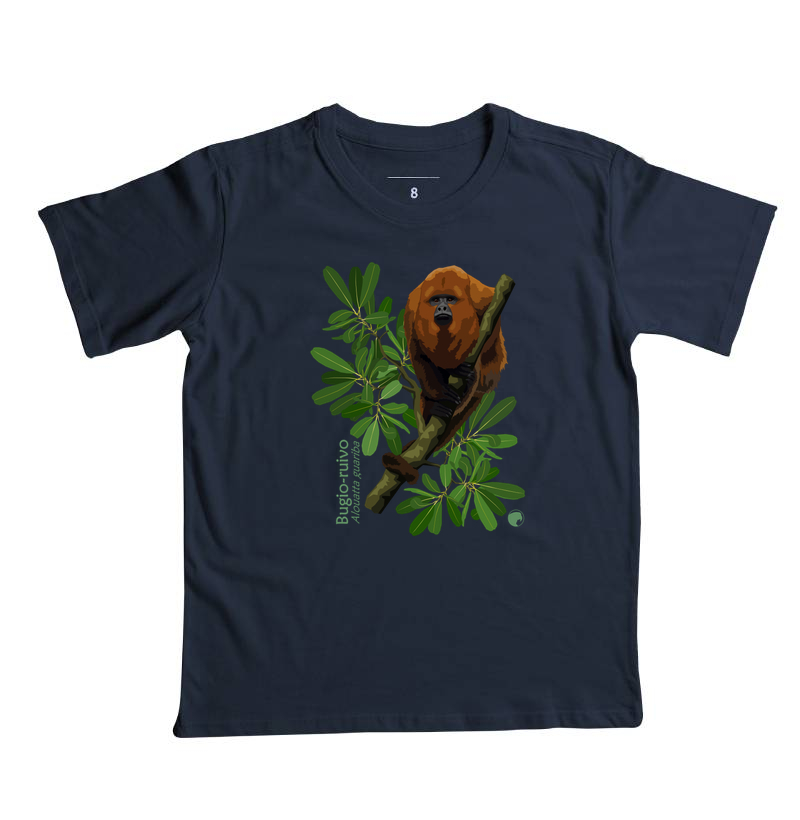 Camiseta Infantil Bugio-ruivo - Imagem 6