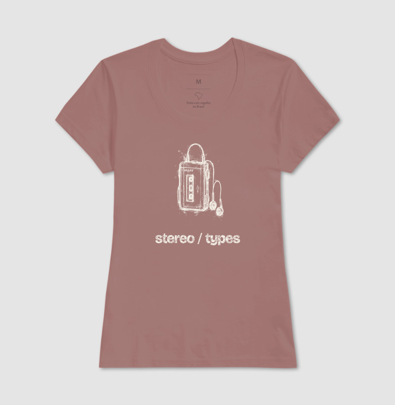 Toca-fitas Portátil · Carvão · Traço Claro · STEREO TYPES - Imagem 13