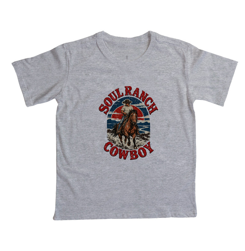 Camiseta Infantil Alma de Cowboy - Imagem 3