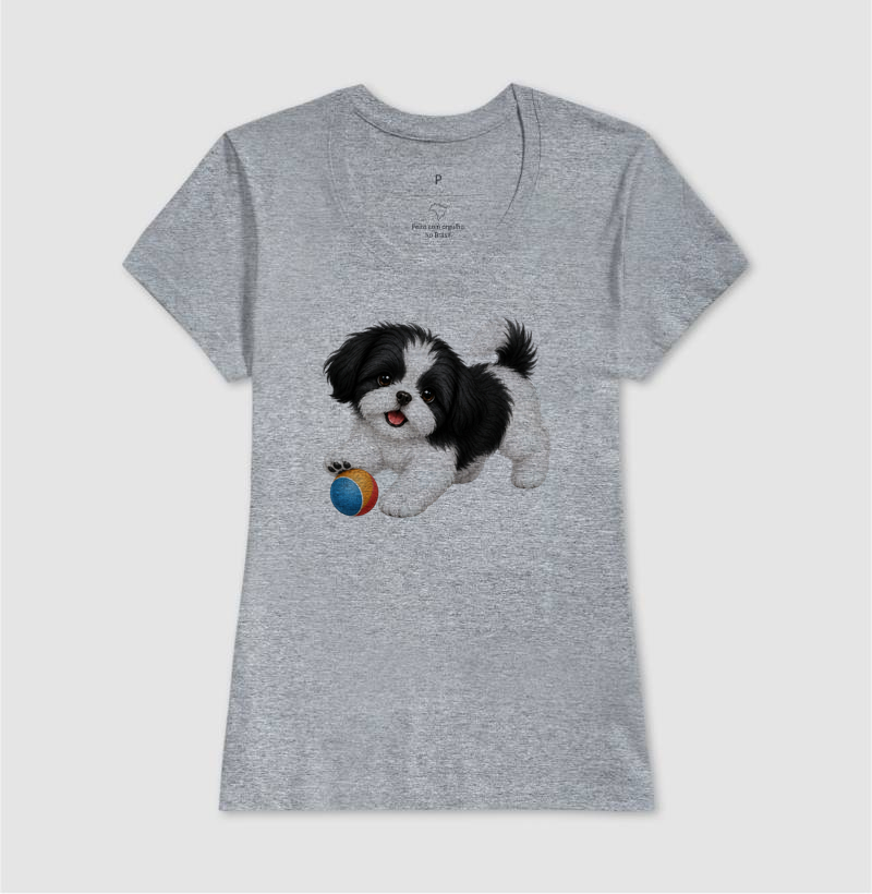 Shih Tzu Preto - Desenho Animado - Imagem 9