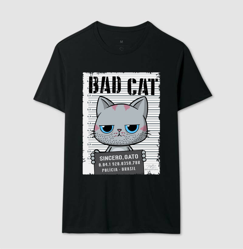 Camiseta Bad Cat - Imagem 2