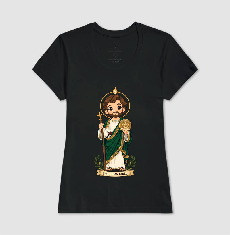 São Judas tadeu estilo chibi - Imagem 3