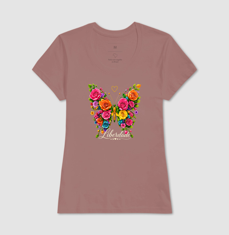 Camiseta Borboleta Liberdade - Imagem 17