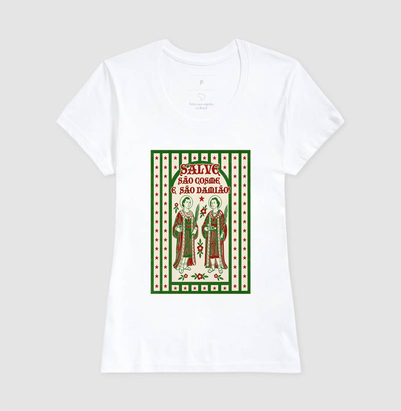 Camiseta - Saquinho de Cosme e Damião - Imagem 7