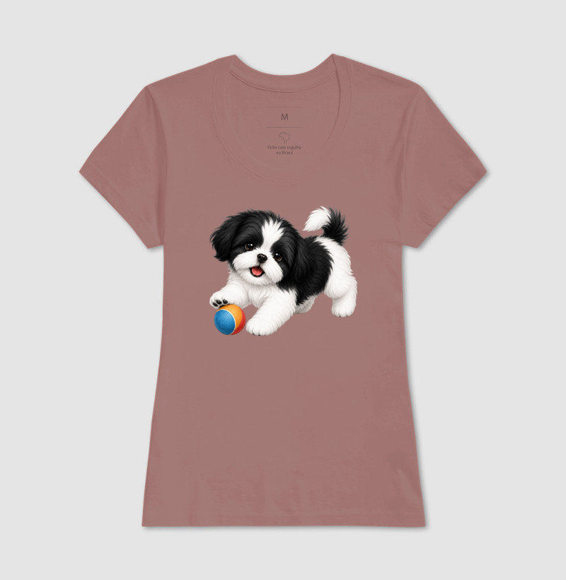 Shih Tzu Preto - Desenho Animado - Imagem 17