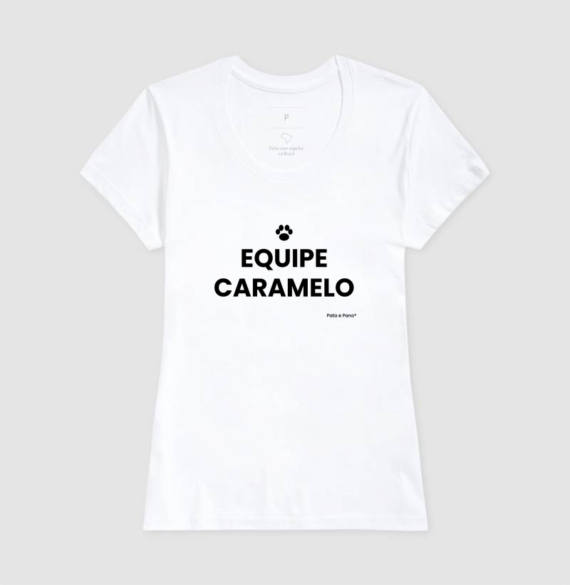 CAMISETA EQUIPE CARAMELO - Imagem 5