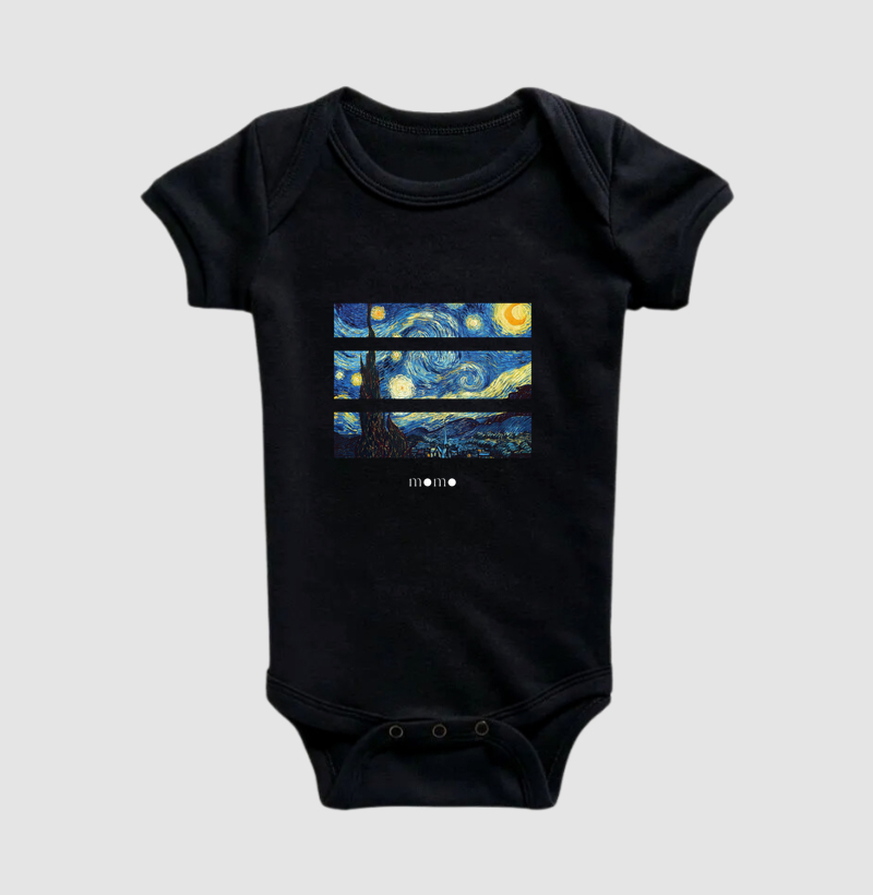 Noite Estrelada van Gogh Baby - Imagem 2