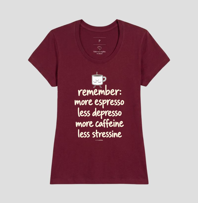 More Espresso Less Depresso (estampa G) - Imagem 19