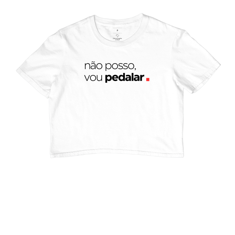 Camiseta Não Posso, vou Pedalar. - Imagem 3