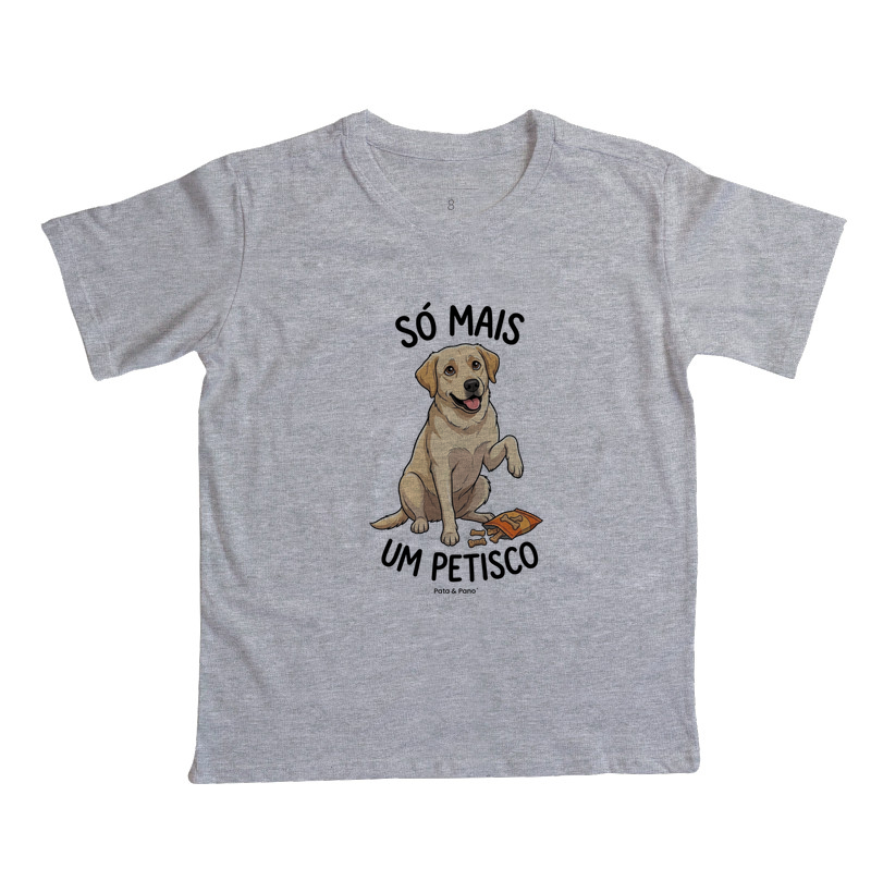CAMISETA INFANTIL LABRADOR PETISCO - Imagem 7