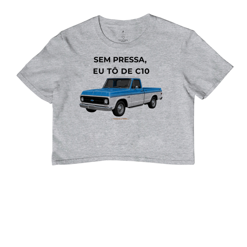 Sem pressa, eu tô de C10 - azul e branca - Imagem 6