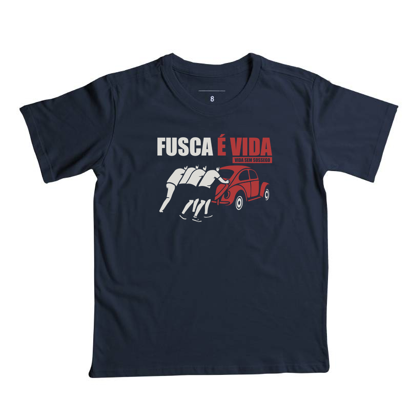 Fusca é vida | Vida sem sossego | Vermelho - Imagem 8