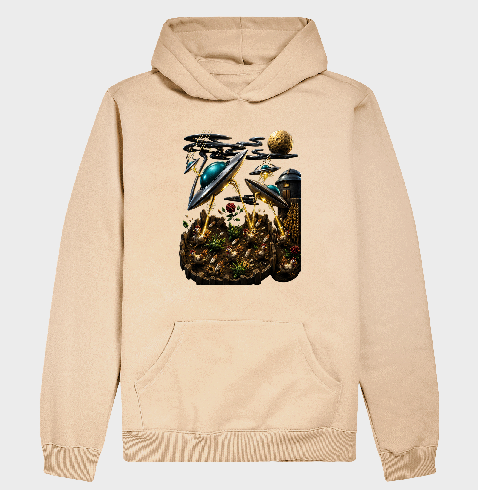 Hoodie Moletom Atack Alien - Imagem 6