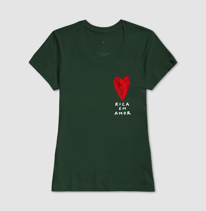 Camiseta Rica em Amor - Imagem 11