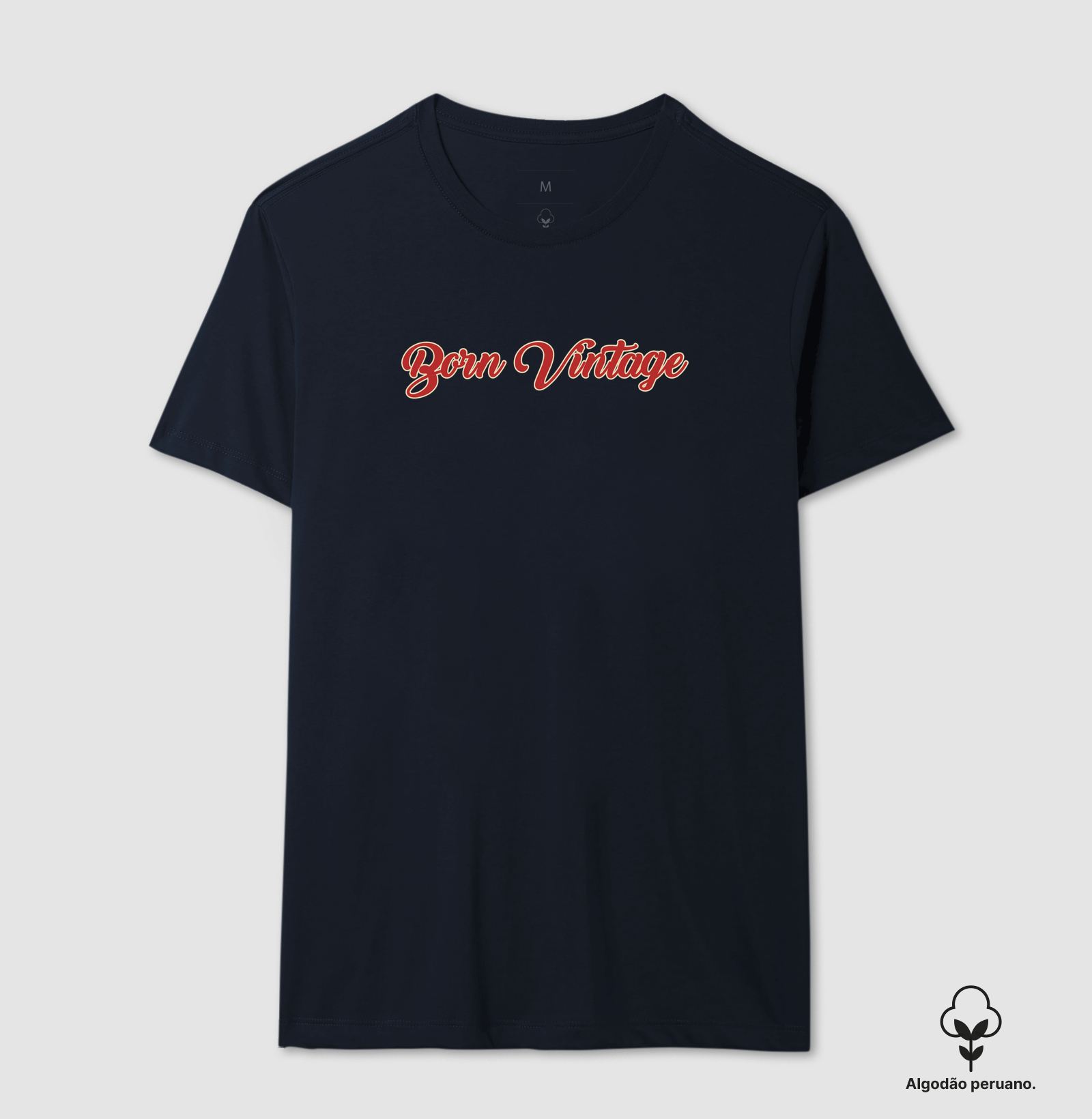 Camiseta Algodão Peruano Born Vintage - Imagem 6