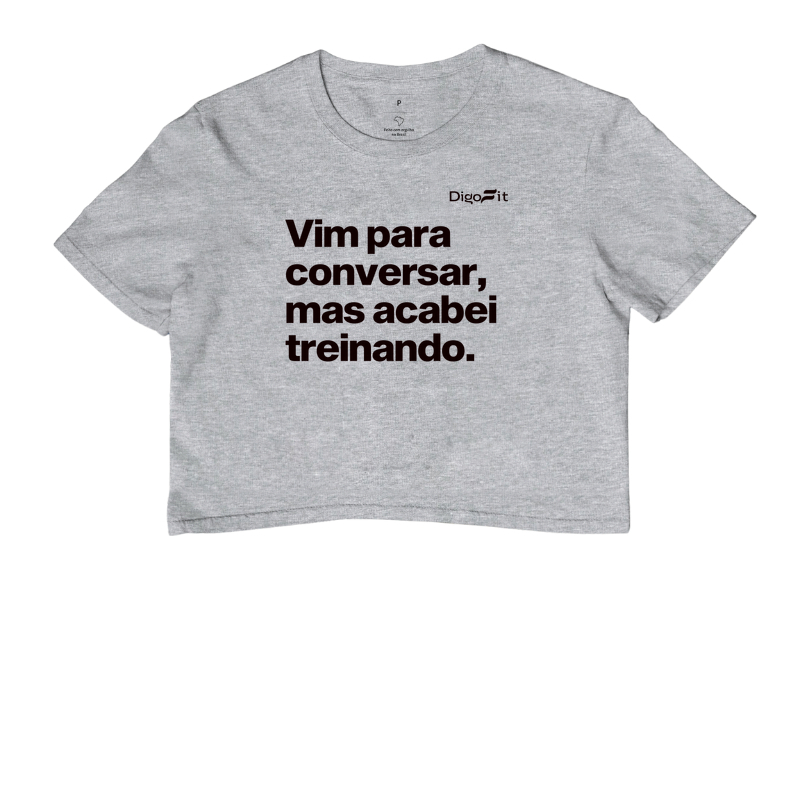 CROPPED ACADEMIA VIM PARA CONVERSAR - Imagem 6