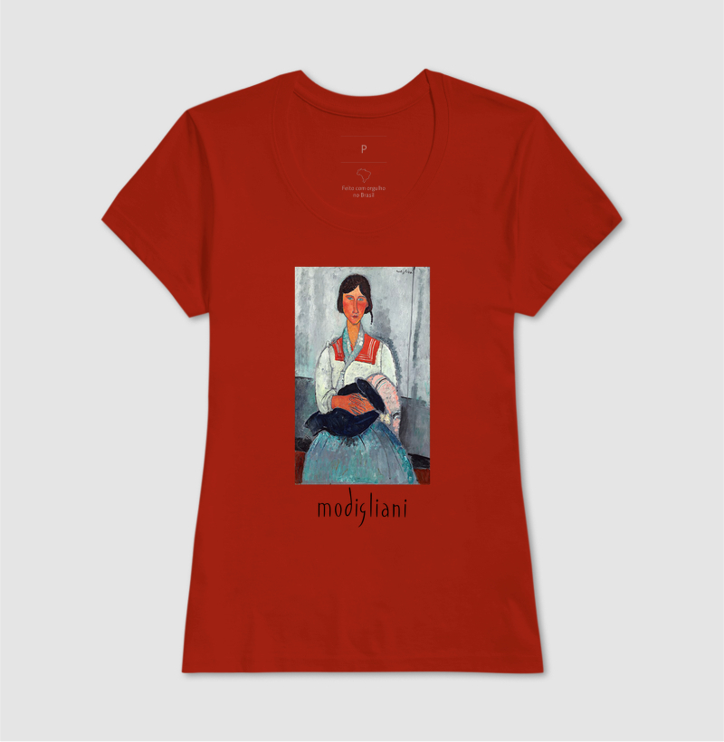Camiseta Expressionista Italiana Modigliani  - Imagem 11