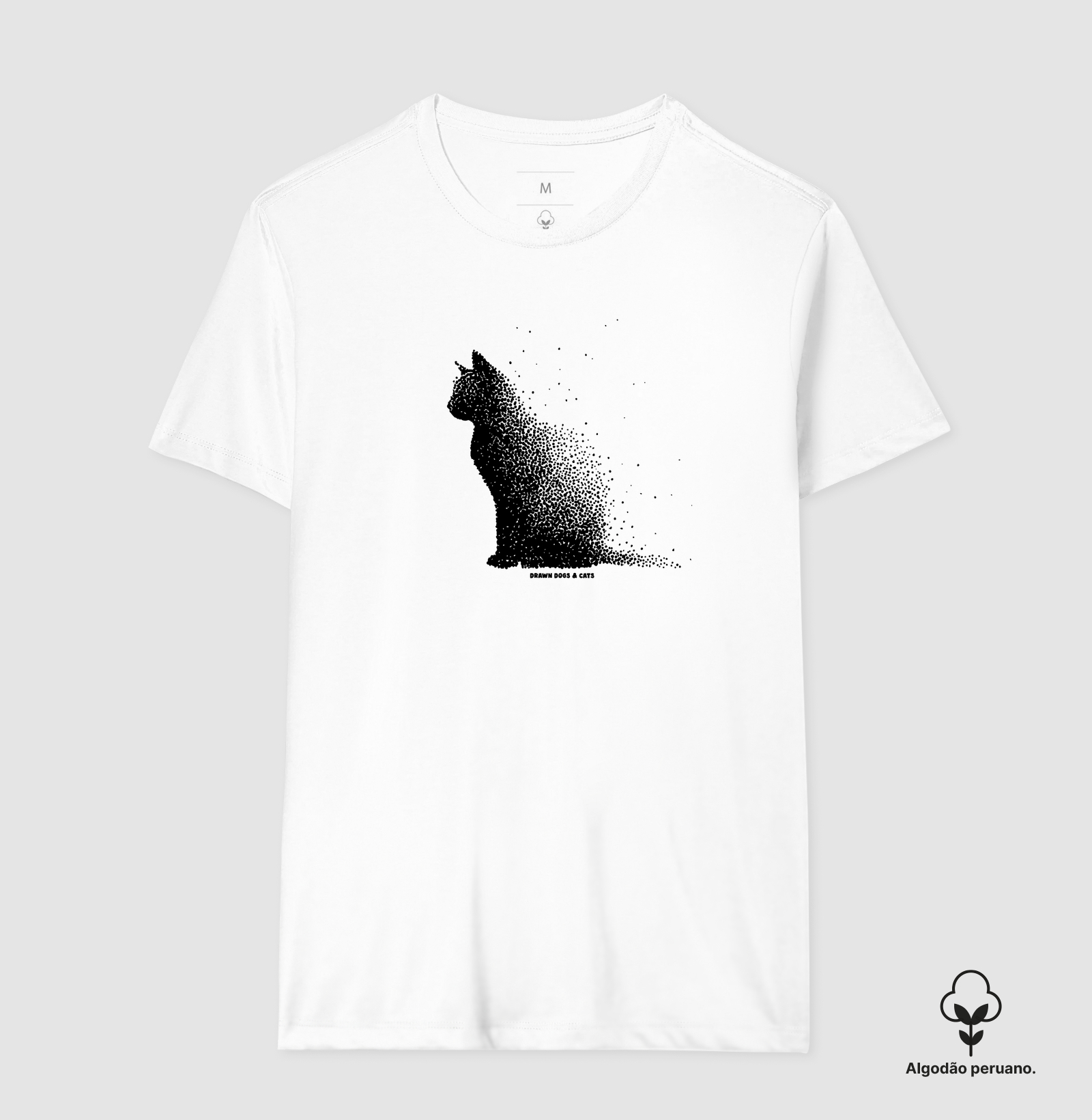 Gato pontilhismo de lado - Imagem 3