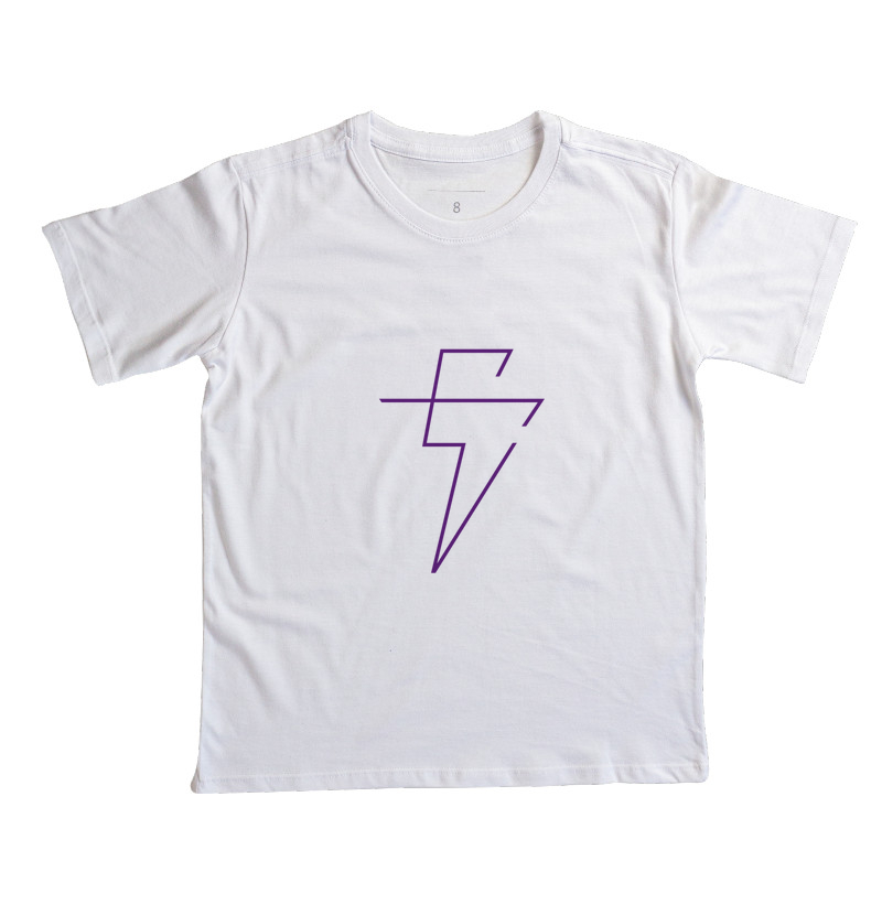Camiseta Infantil Oficial Eloy Casagrande #03 - Branca Manga Curta - Imagem 4