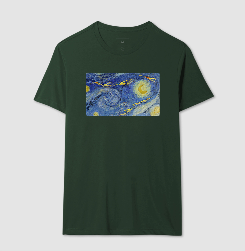 Camiseta Natação - O Mar Agitado - Imagem 10