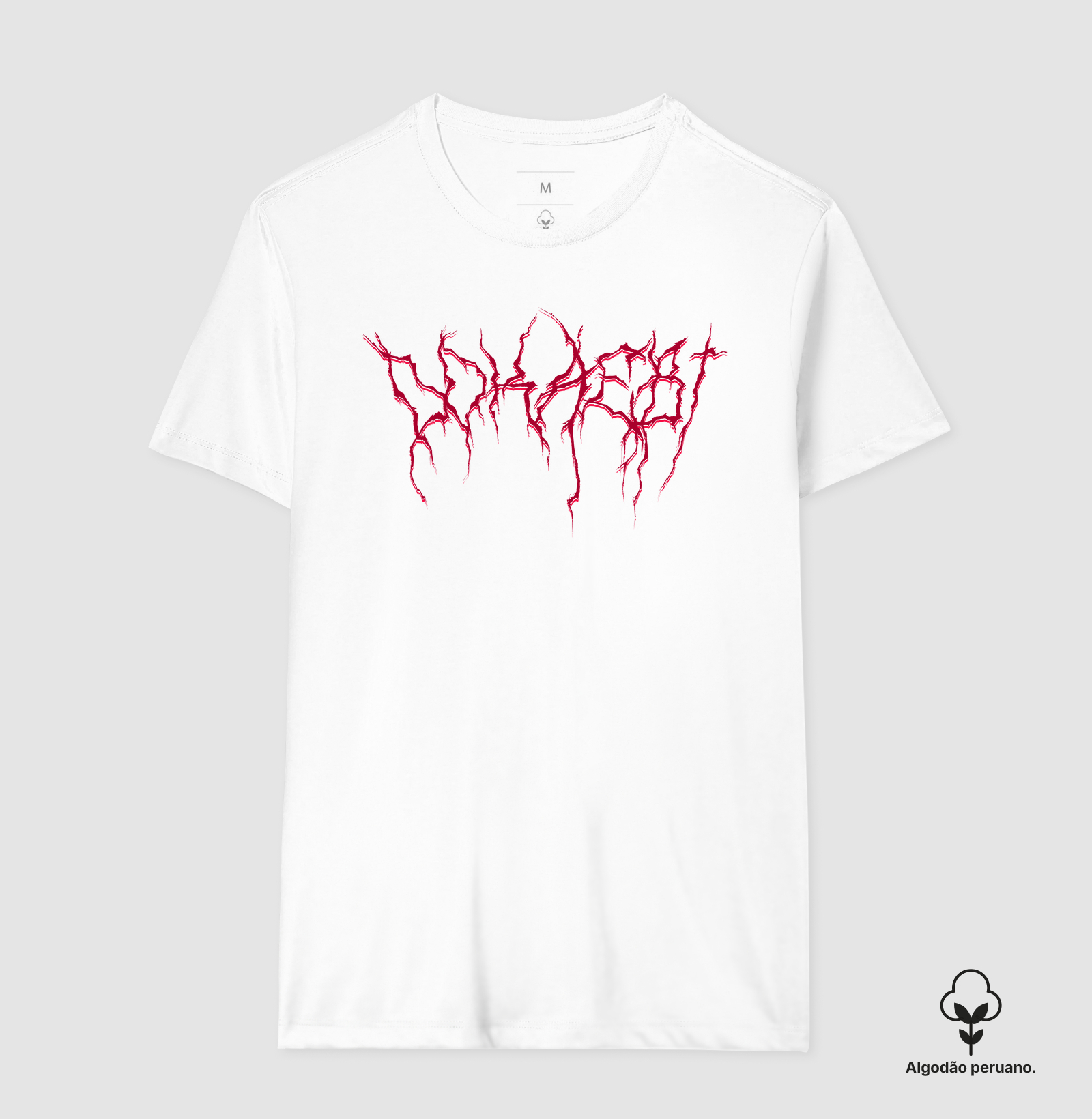 Camiseta Lightning 2.0 Algodão Peruano - Branca