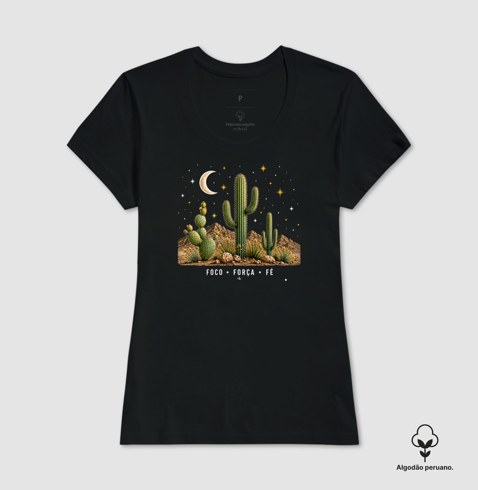 Camiseta Foco, Força e Fé - Imagem 7