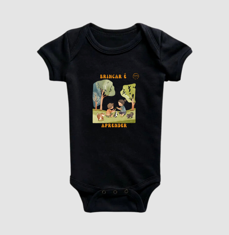 Body infantil KIRI - Brincar é Aprender