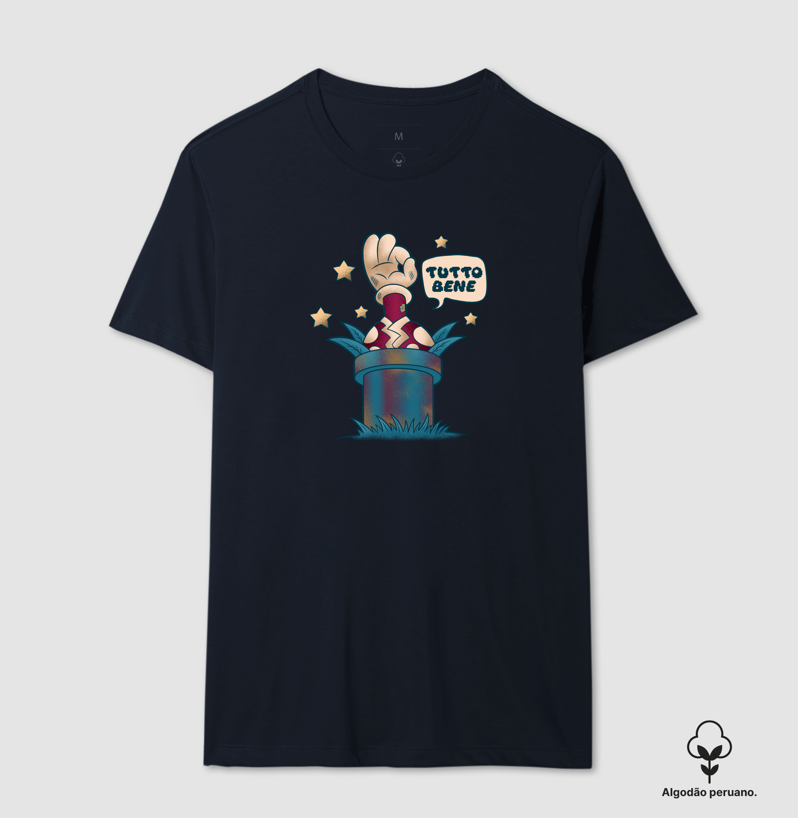 Camiseta Algodão Peruano Tutto Bene Retro Gamer Parody - Imagem 6