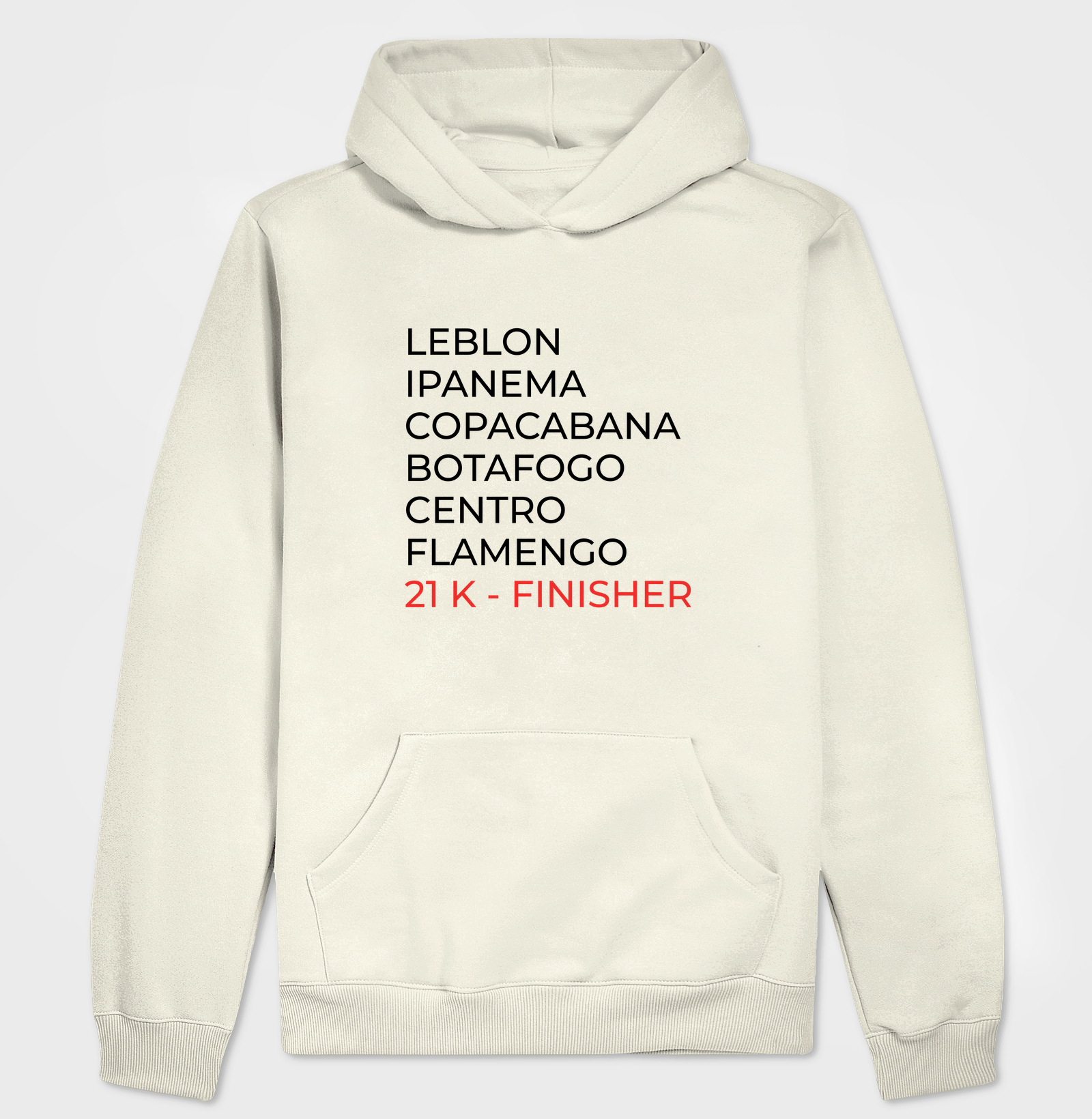 Hoodie Moletom Meia Maratona - Percurso Meia Maratona Rio 26 - Imagem 3