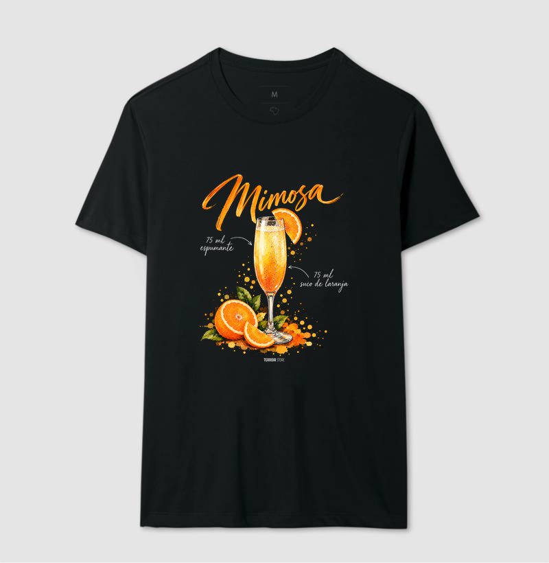 Camiseta Mimosa – Drink com Espumante e Suco de Laranja - Imagem 2