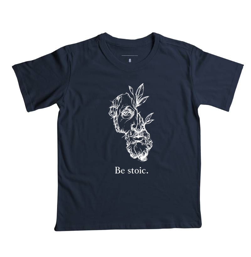 Camiseta Estoica "Be Stoic." - Imagem 4