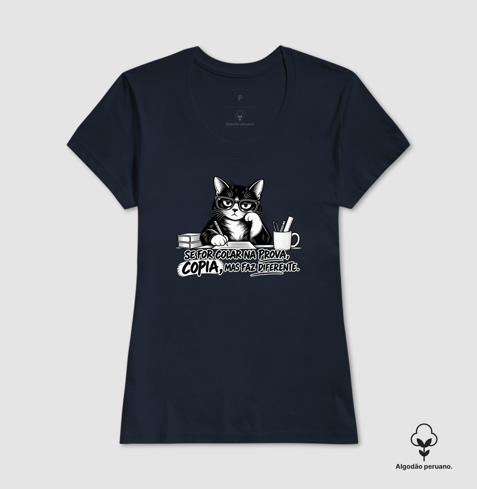 Se for colar na prova, copia, mas faz diferente - gato - Imagem 8