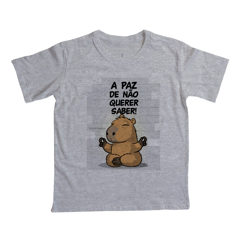 Camiseta Capivara Paz - Imagem 4