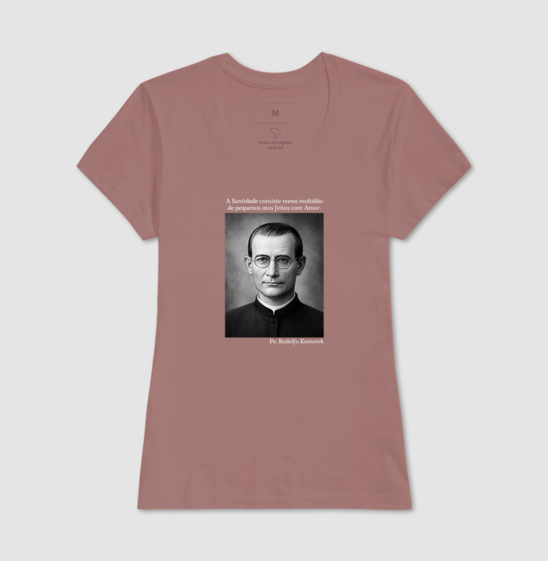 Camiseta Pe. Rodolfo Komorek (Preto e Branco) - Imagem 15