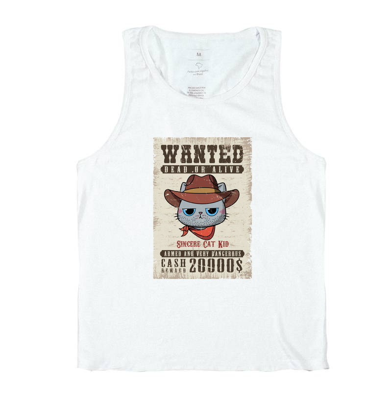 Camiseta Wanted Cat Kid - Imagem 2